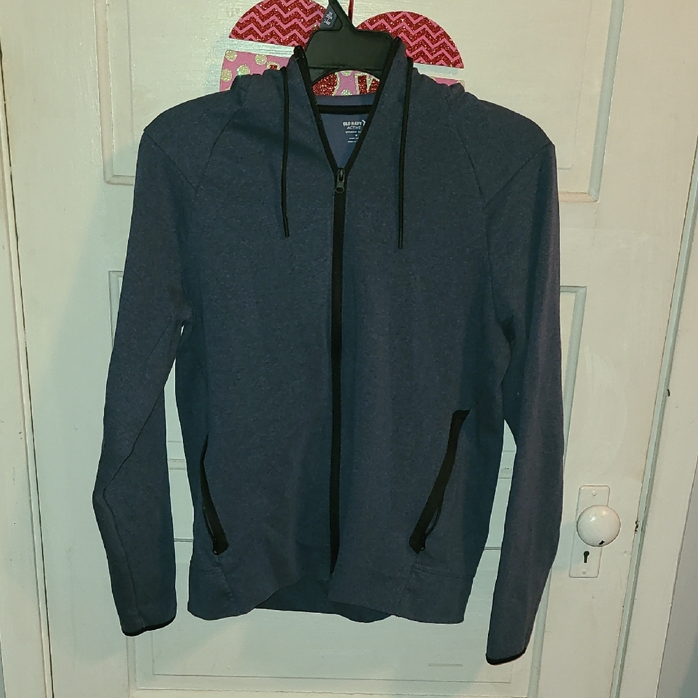 Old Navy Active Dynamic Fleece Jacket in Navy